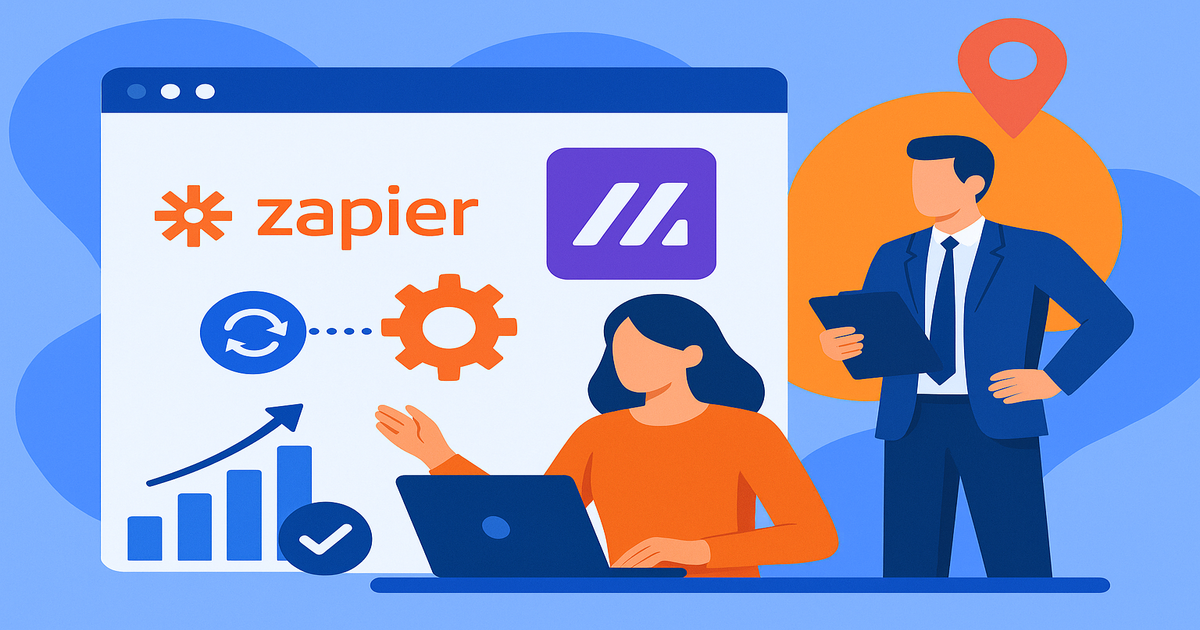 Автоматизация с Zapier и Make: Услуга за фрийланс и бизнес в България