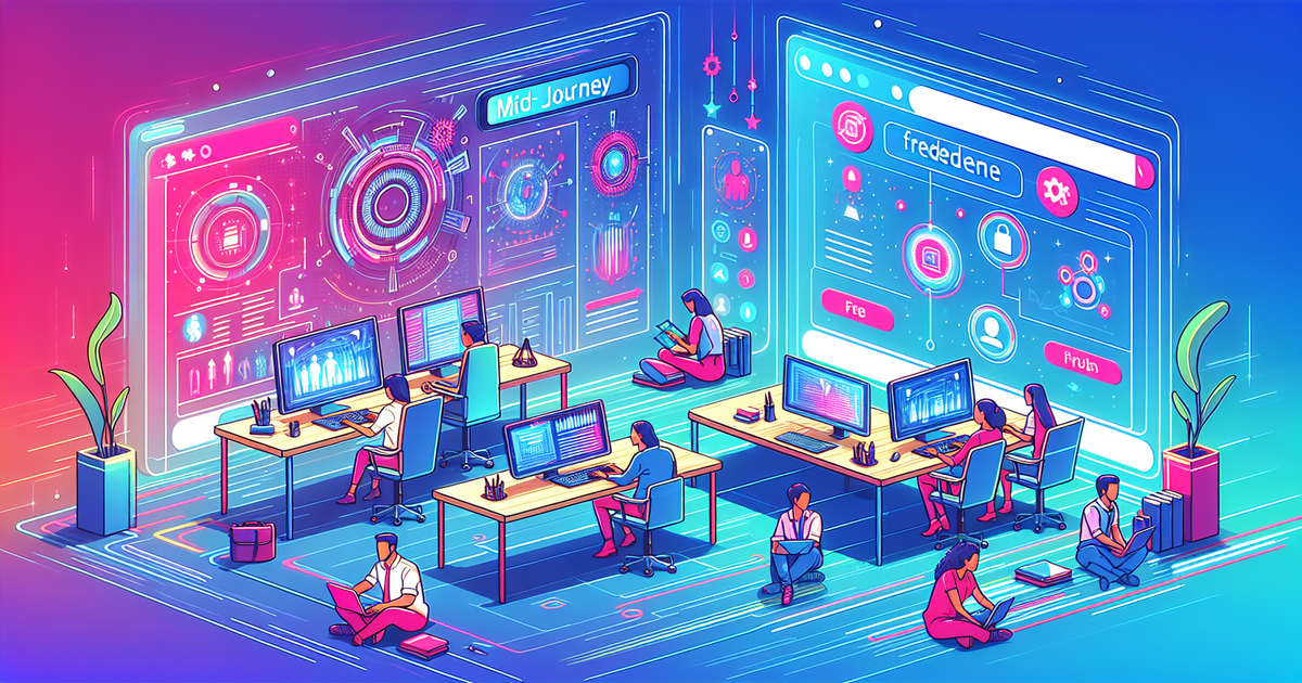 Как фрийлансърите използват Midjourney и DALL-E за дизайн през 2026 — илюстрация